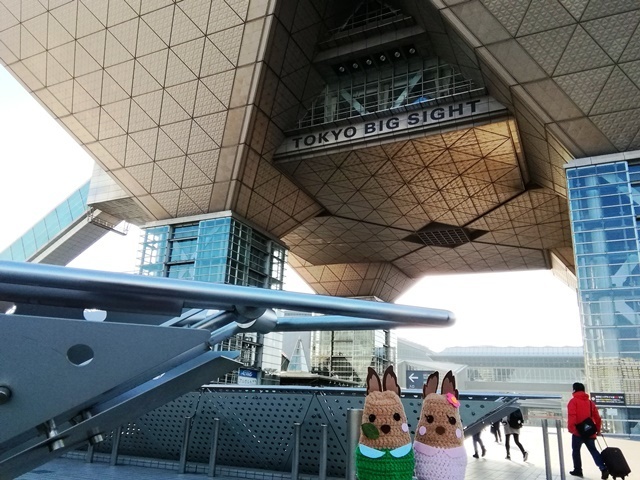 20180121東京ビッグサイトにミントくんとペッパーちゃん.jpg