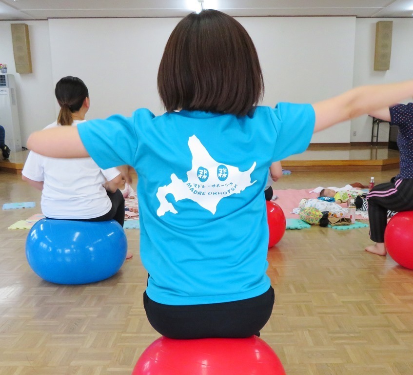 マドレオホーツク バランスボール.jpg