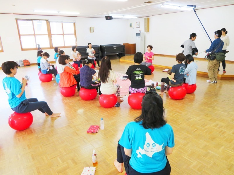 マドレオホーツク バランスボール01.jpg